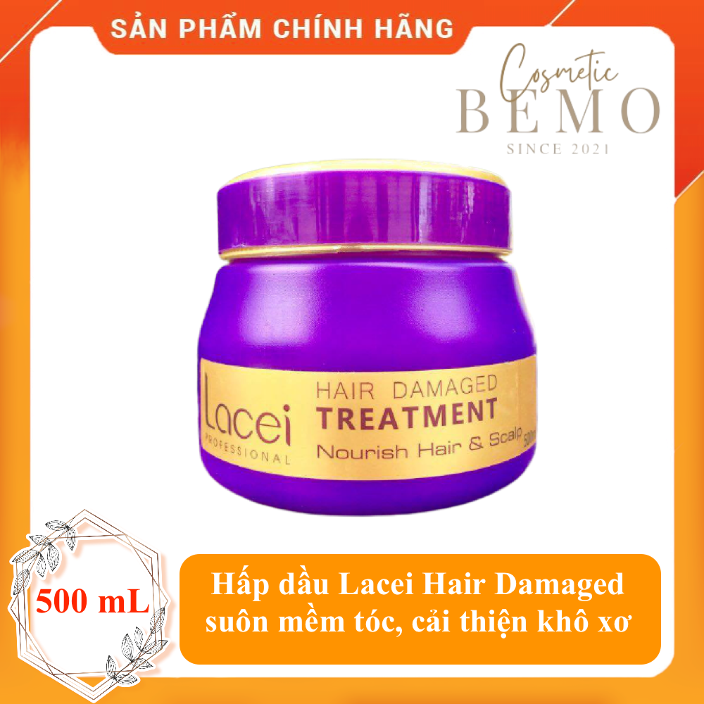 Kem Ủ Tóc Lacei Hair Damaged - (500 Ml)