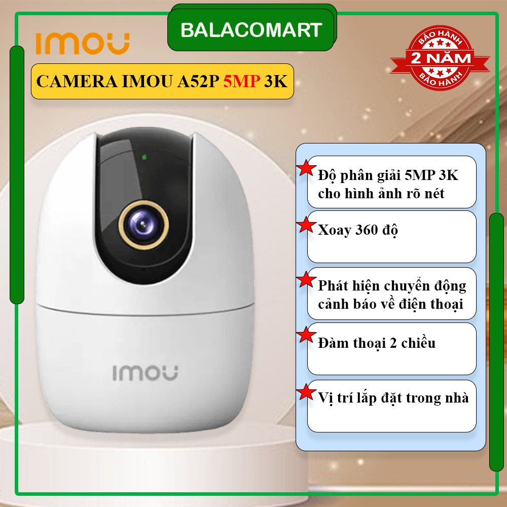  Camera wifi Imou A52P 5MP A32 3MP C32 3MP hàng chính hãng 