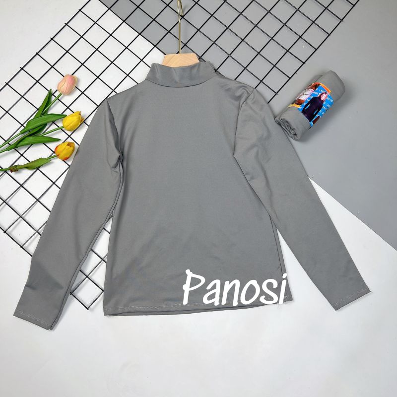 Áo giữ nhiệt nữ cổ cao 3cm áo thu đông nữ siêu co giãn, mặc thoải mái Panosi - A510