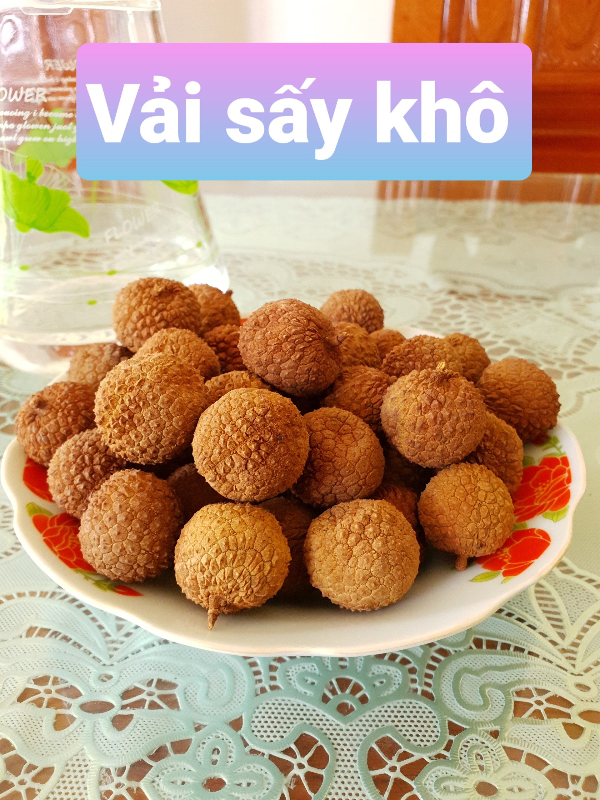 VẢI SẤY KHÔ BẮC GIANG LOẠI NGON 1 ký