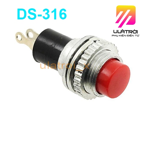 Nút nhấn đề 3a 250v ds-316, nút nhấn không giữ trạng thái