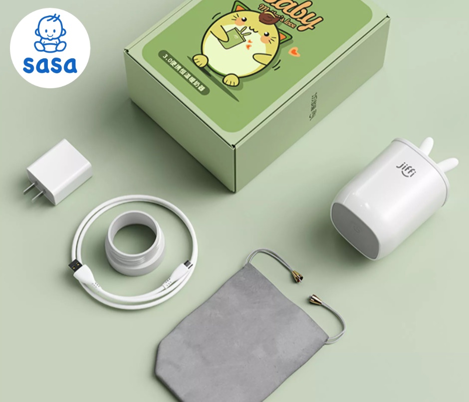 Máy hâm sữa di động mini Jiffi 3.0 tiện lợi du lịch mang theo