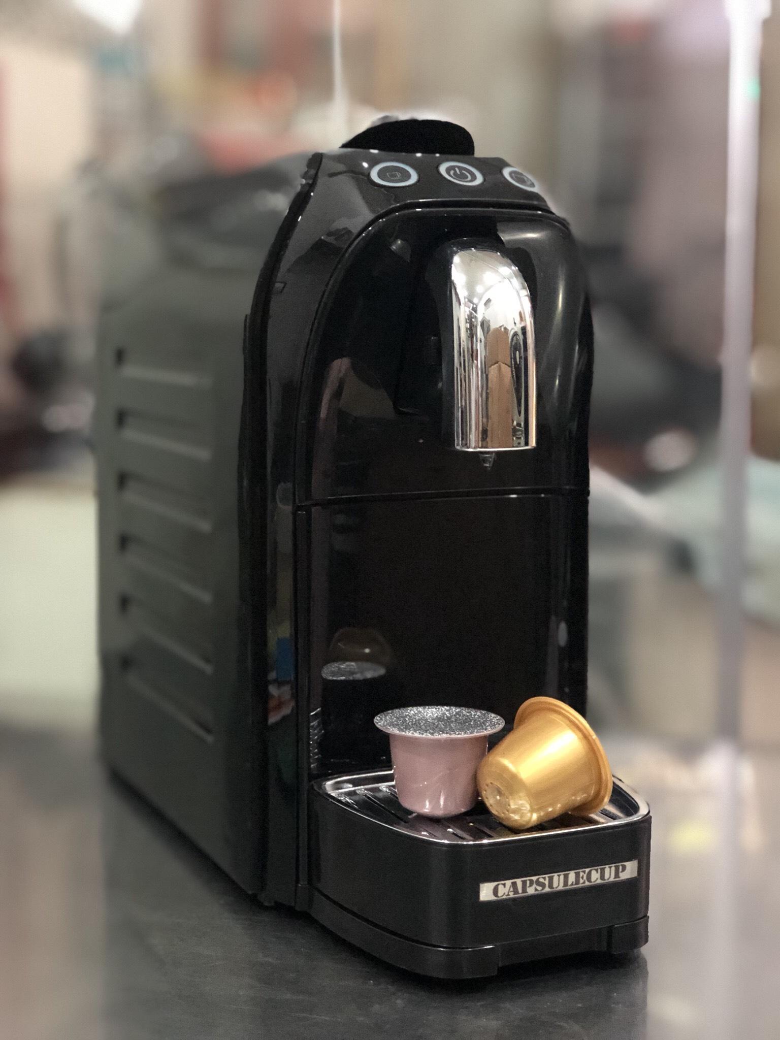 Máy pha cà phê viên nén mini - Coffee Capsule Machine (Đen)