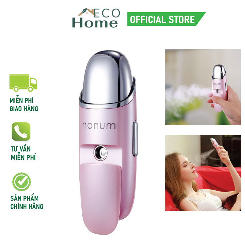 Máy xông hơi da mặt mini, máy xịt khoáng, máy phun toner JX55