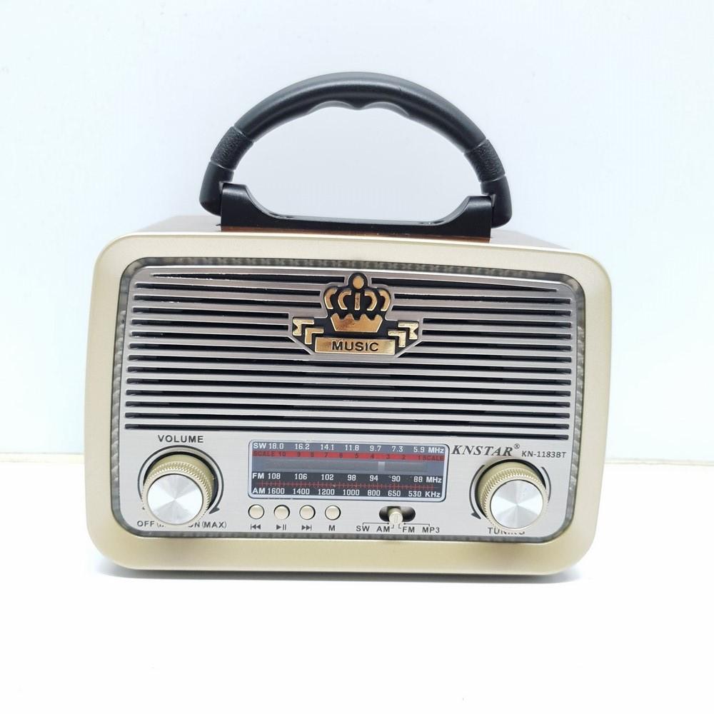 Đài Radio Pin Sạc BLUTOOTH KNSTAR KN-1182BT FM/AM/SW/USB/SD