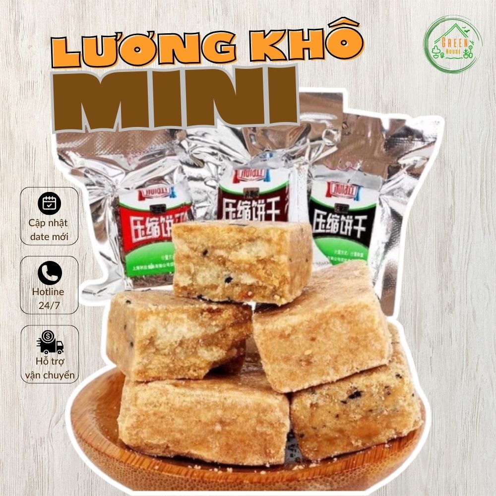 1 KG LƯƠNG KHÔ MINI LILA TRỘN 3 VỊ NGỌT - LƯƠNG KHÔ NỘI ĐỊA TRUNG QUỐC