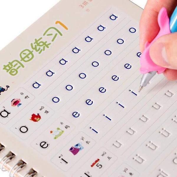Set 3 vở tập tô tập viết tự xóa Thần Kỳ + Tặng kèm Bút tự xoá cho Bé - Món quà ý nghĩa