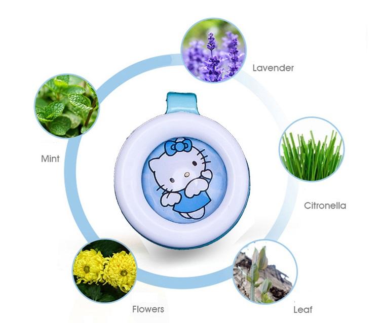 Kẹp đuổi muỗi tinh dầu an toàn cho bé