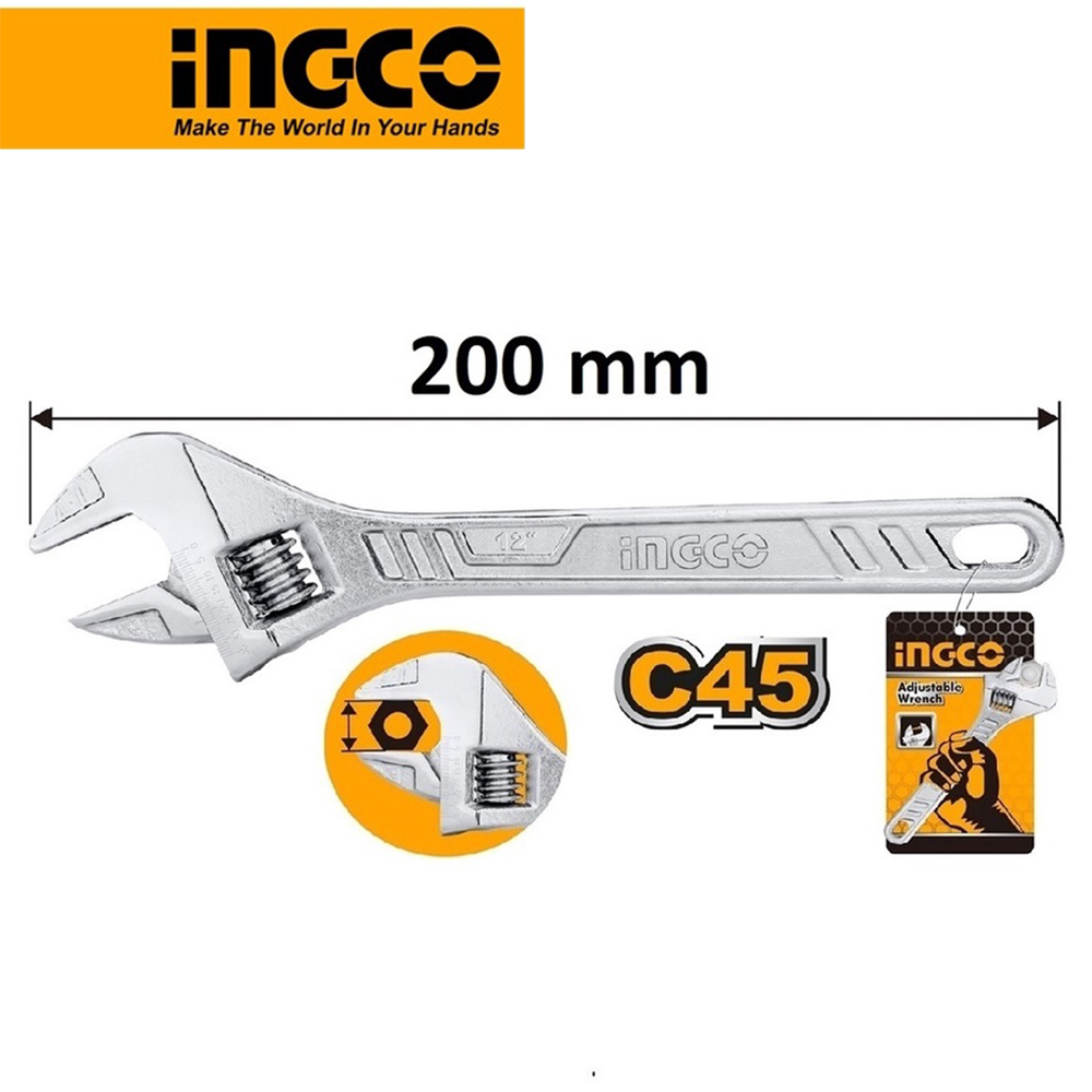 Mỏ lết cầm tay ingco hadw131082