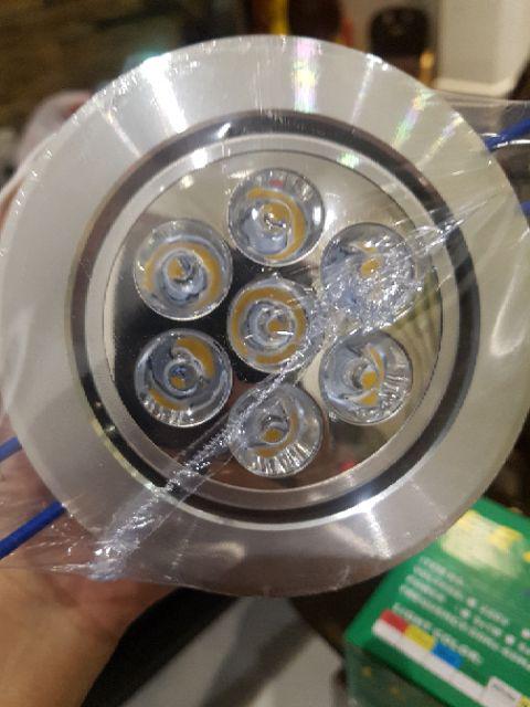 Combo 10 led âm trần mắt ếch 7w phi 90