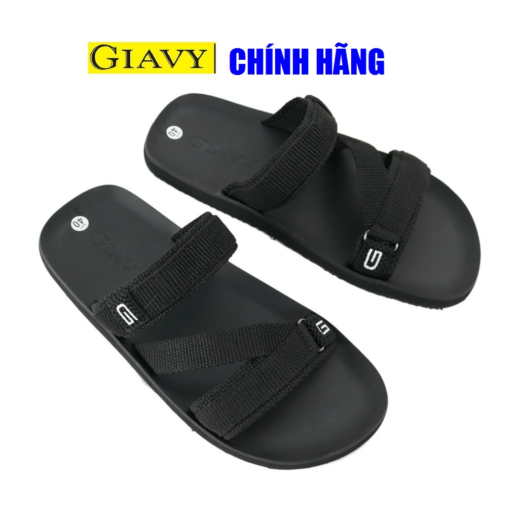 DÉP NAM GIAVY QUAI NGANG PHỐI CHÉO - TL377