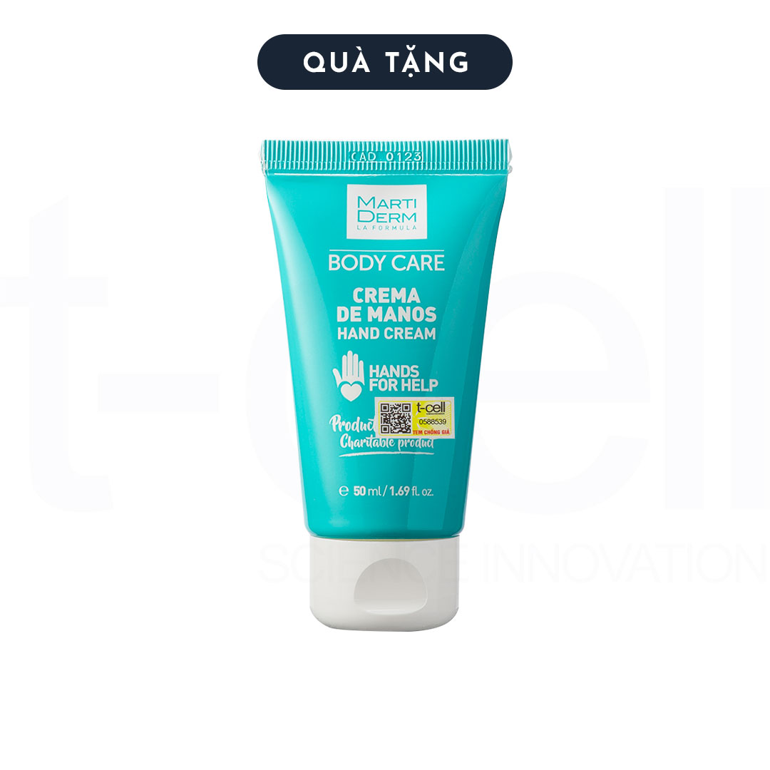 Kem dưỡng ẩm & nuôi dưỡng da tay - martiderm body care hand cream