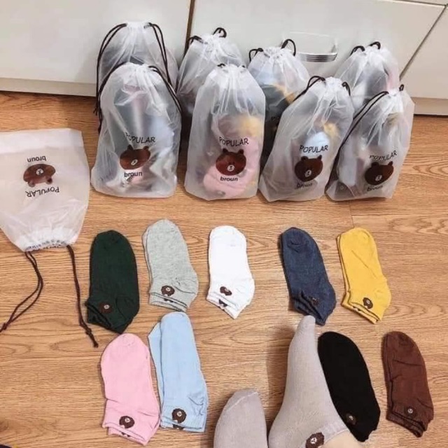 Tât con gấu 10 đôi