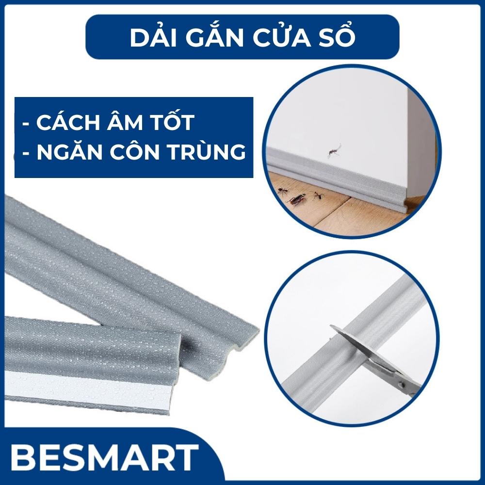 2 Mét Nẹp Cửa Sổ Chống Gió Lùa, Ron Cửa Cản Bụi Dùng Cho Mọi Loại Cửa