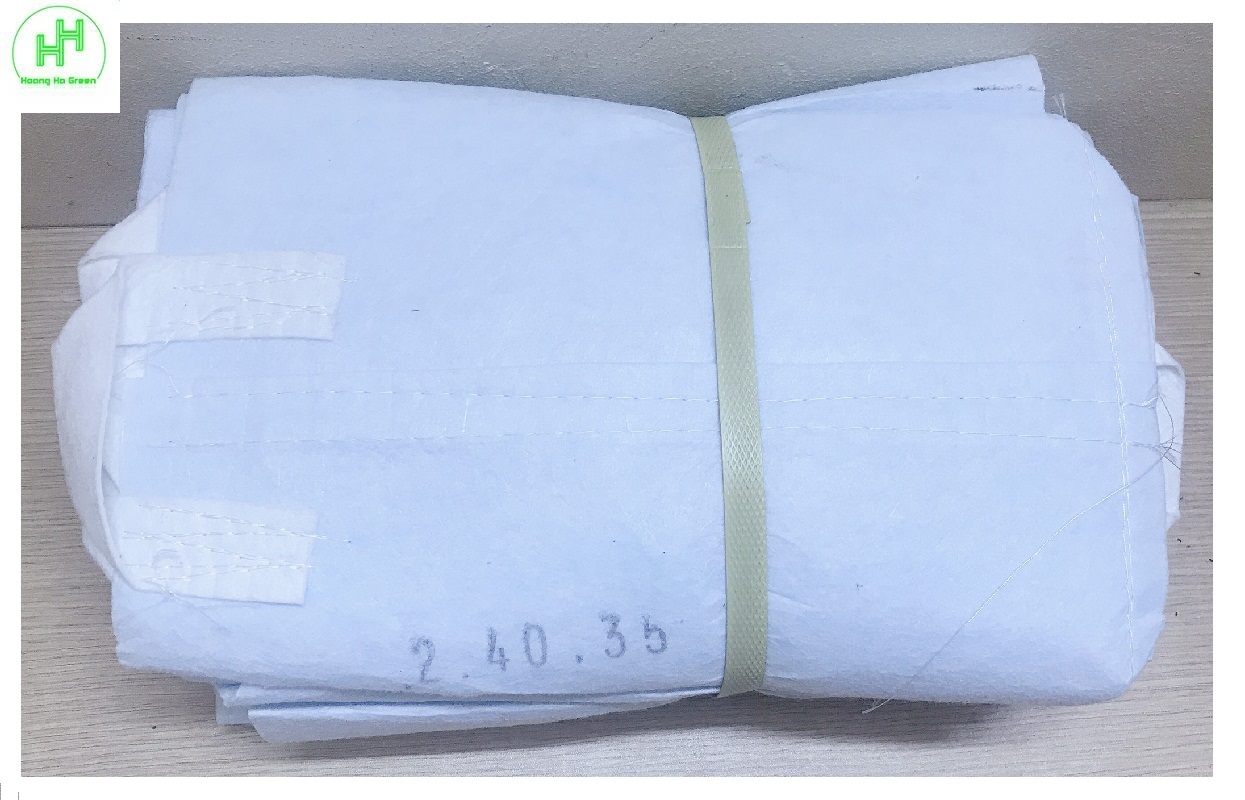 10 túi vải việt nam 40x35cm - túi vải trồng cây 40x35cm