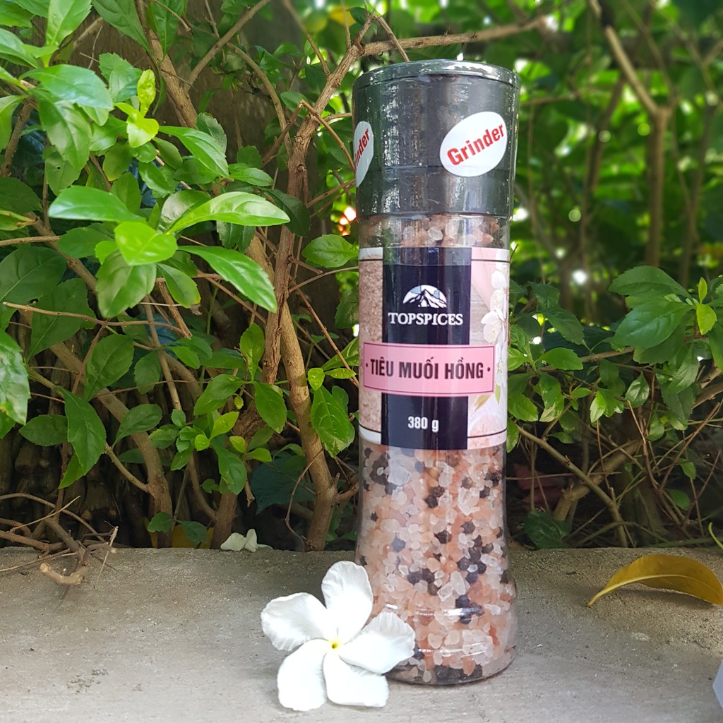Chai tiêu muối hồng , 380g
