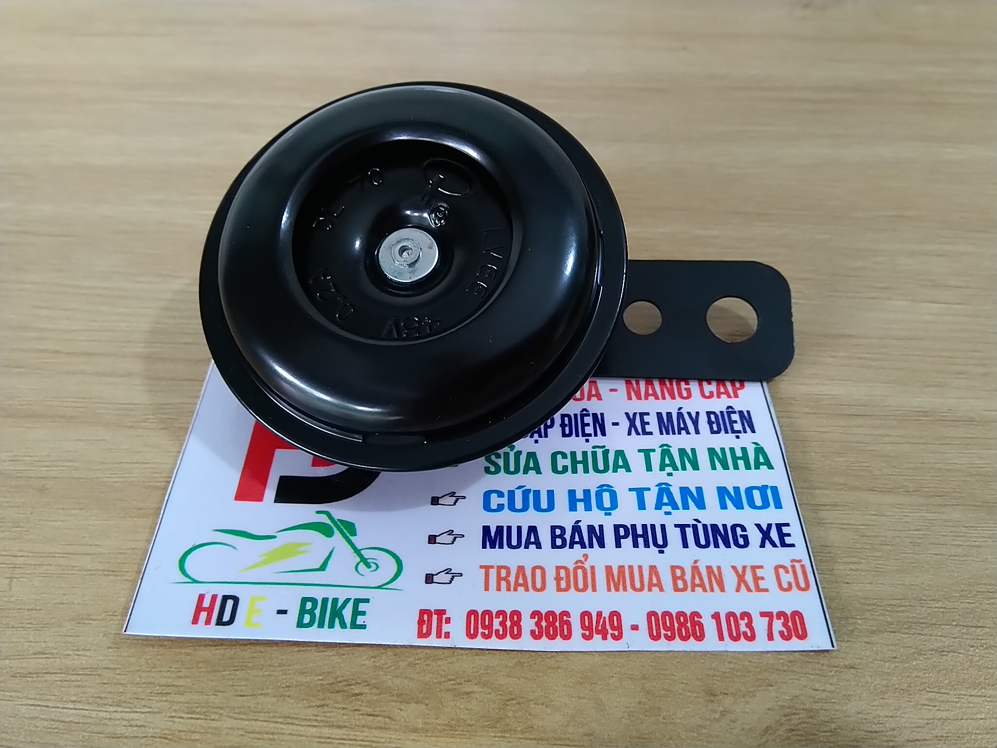 Freeship max còi sắt 48v xe đạp điện xe máy điện