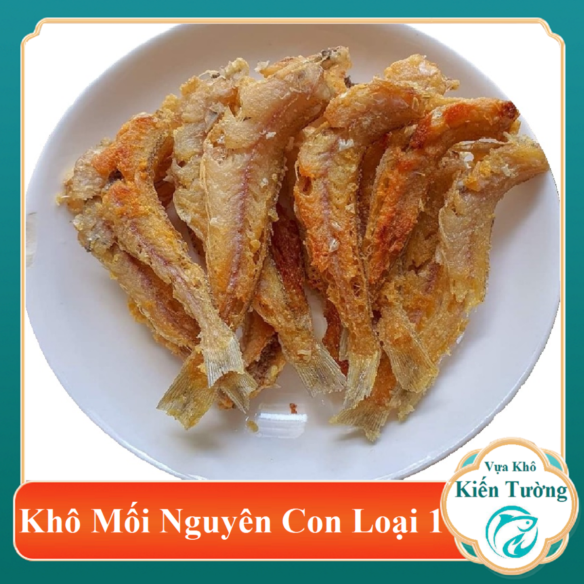 500gr Khô Cá Mối Nguyên Con sạch làm Cá Món chiên riêm nướng đều ngon-  đặc sản nổi tiếng Cà Mau- Vựa Khô Kiến Tường