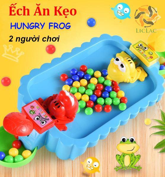 Đồ chơi ếch ăn kẹo loại lớn - đồ chơi ếch gắp bi fun game trò chơi vui nhộn cho bé - liclac