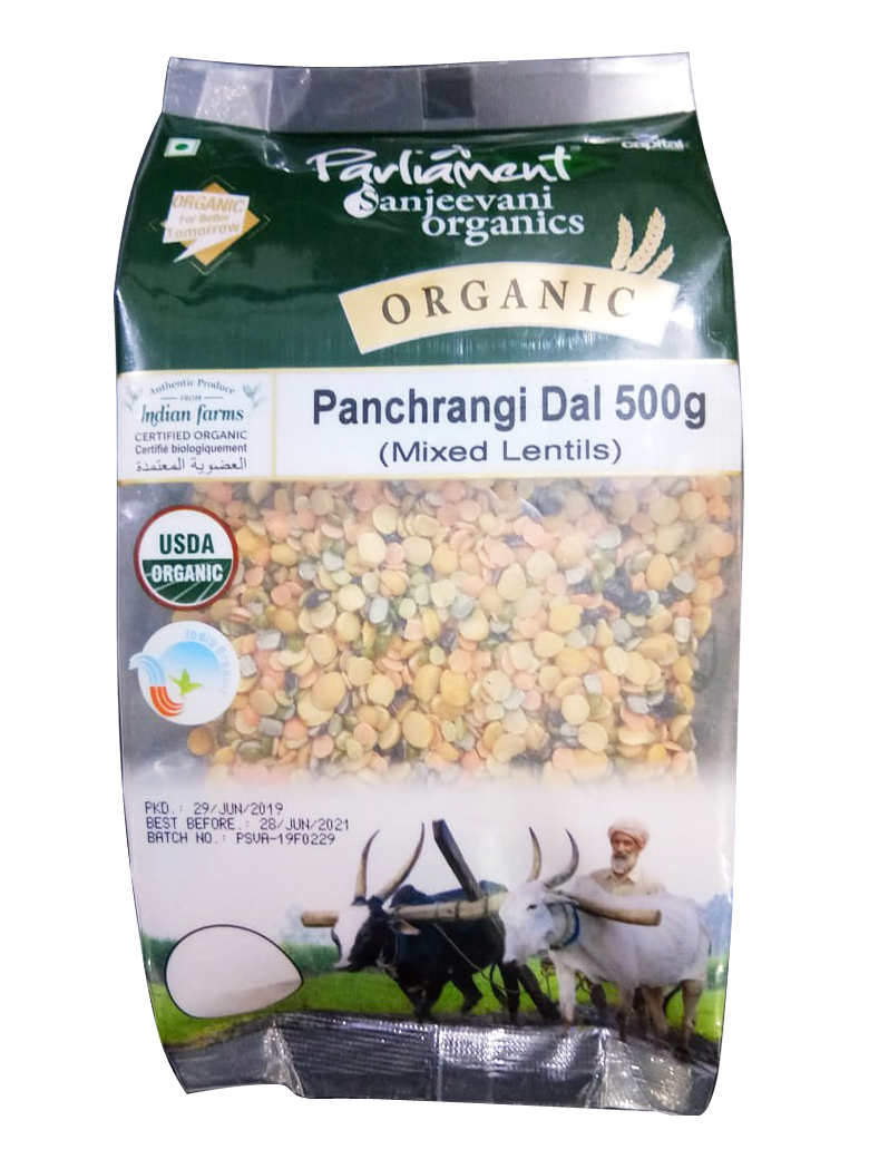 Hỗn hợp đậu lăng hữu cơ parliament 500g