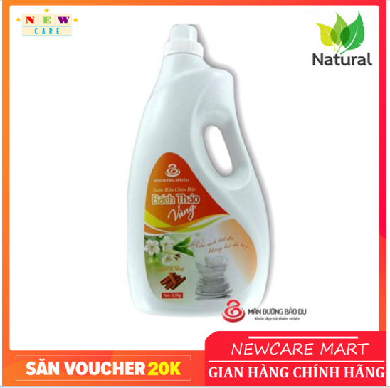 Nước lau sàn Bách Thảo hương quế xua đuổi muỗi côn trùng hương quế - chai 5kg