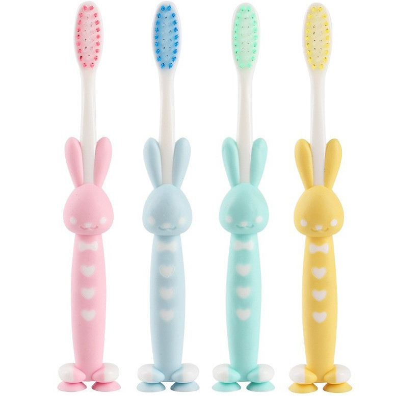 Bàn chải đánh răng trẻ em set 4 cái