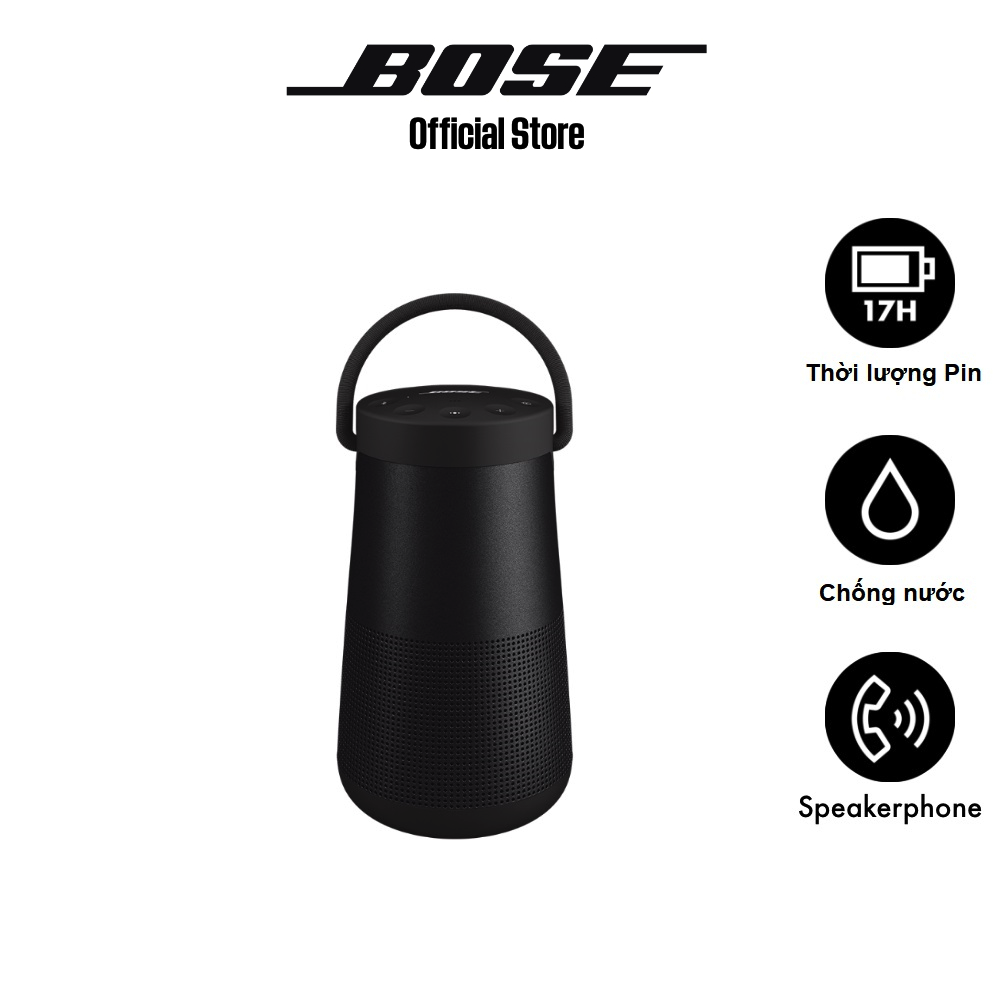 SoundLink Revolve+ II Bluetooth speaker [CHÍNH HÃNG ] Loa Bluetooth Bose Soundlink Revolve Plus II | Loa Di Động Không Dây | Kháng Nước IPX4 | Kết Nối Bluetooth | Âm Thanh 360