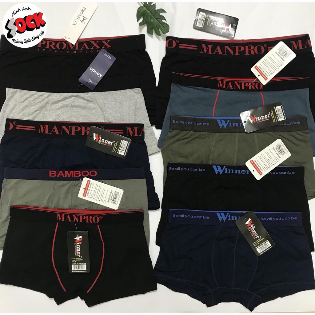 Combo 5 Quần lót nam, sịp đùi nam chất cotton mặc là thích