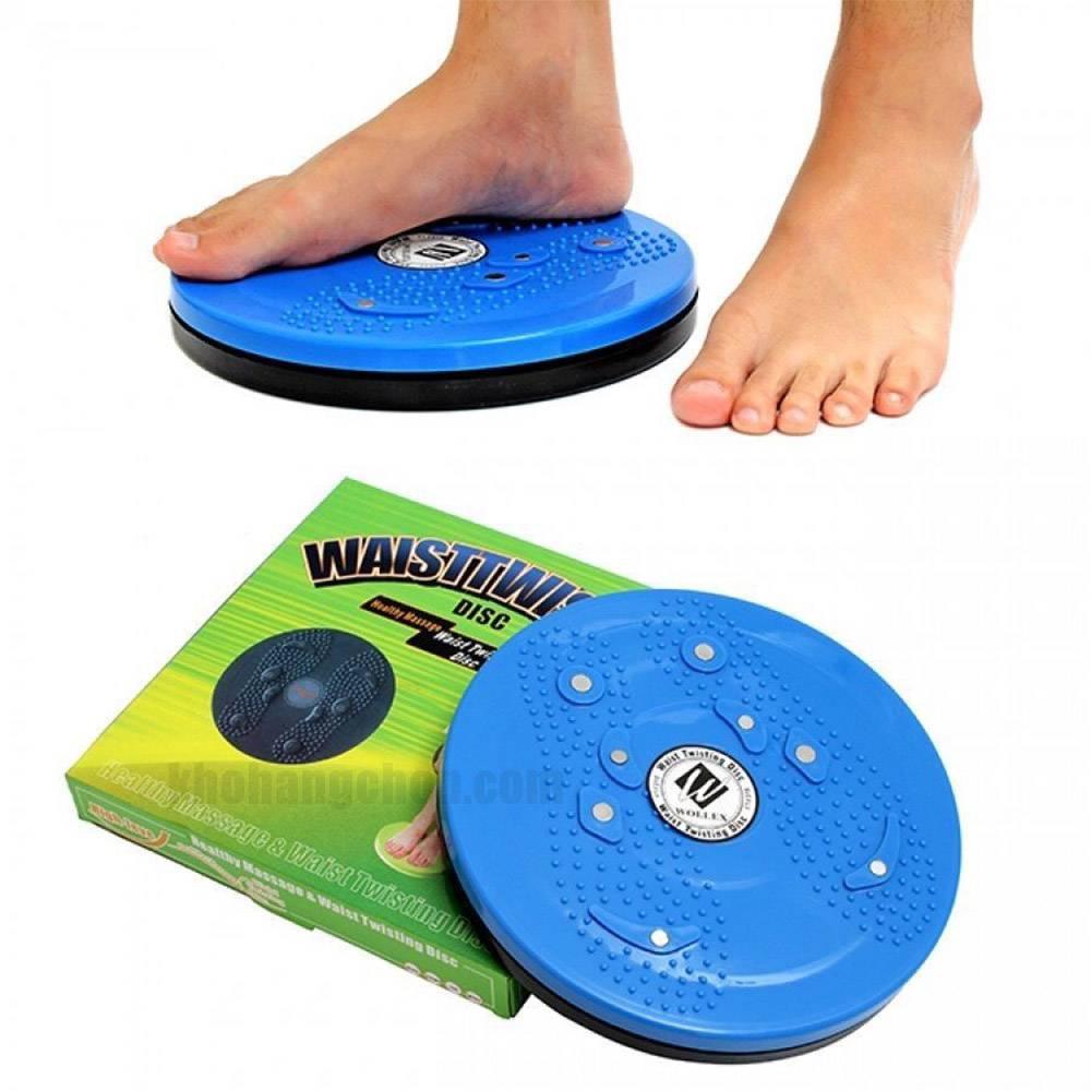 Đĩa xoay eo tập thể dục 360 độ , Đĩa Xoay Eo Tập Thể Dục Waisttwisting Diet 360 Độ (Xanh) , Đĩa xoay eo tập thể dục ,