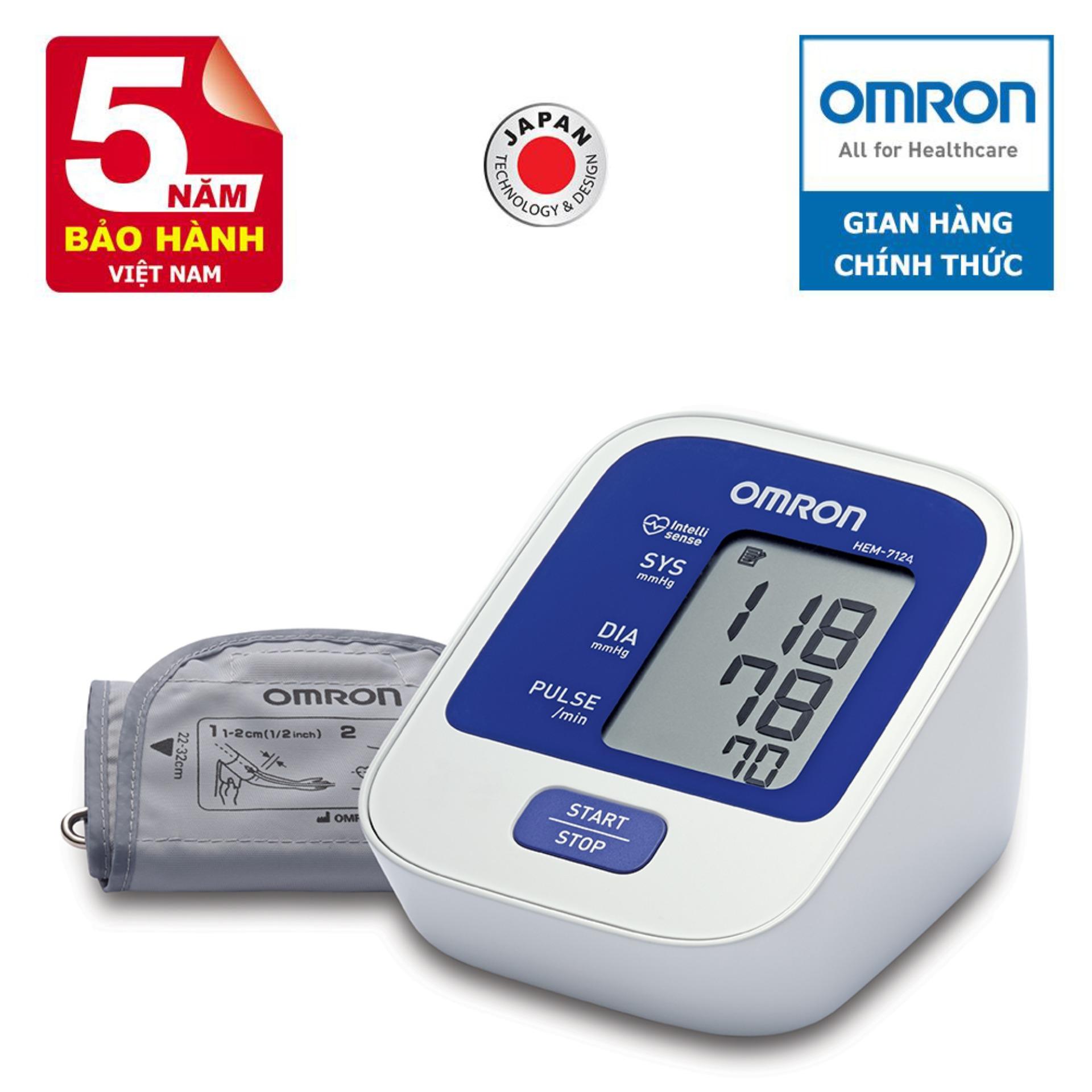 Máy đo huyết áp Omron Hem 8712 . Bảo Hành Toàn Quốc Lỗi 1 Đổi 1