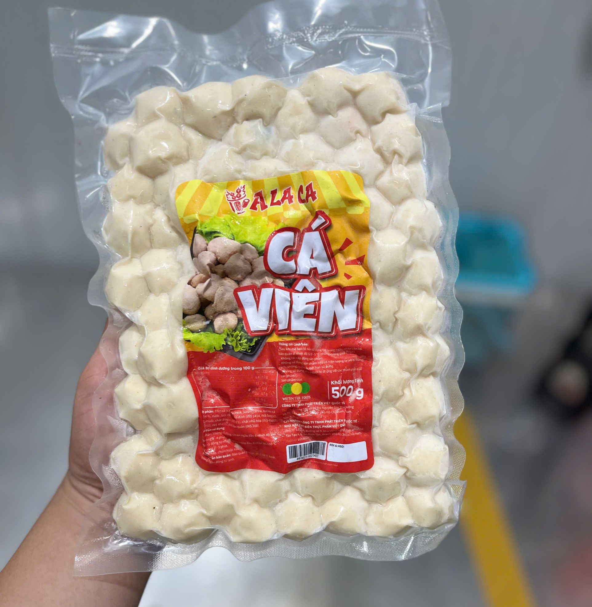 Cá Viên ALACA - TRọn vị Phố xá túi 500gr ngon (hcm giao)