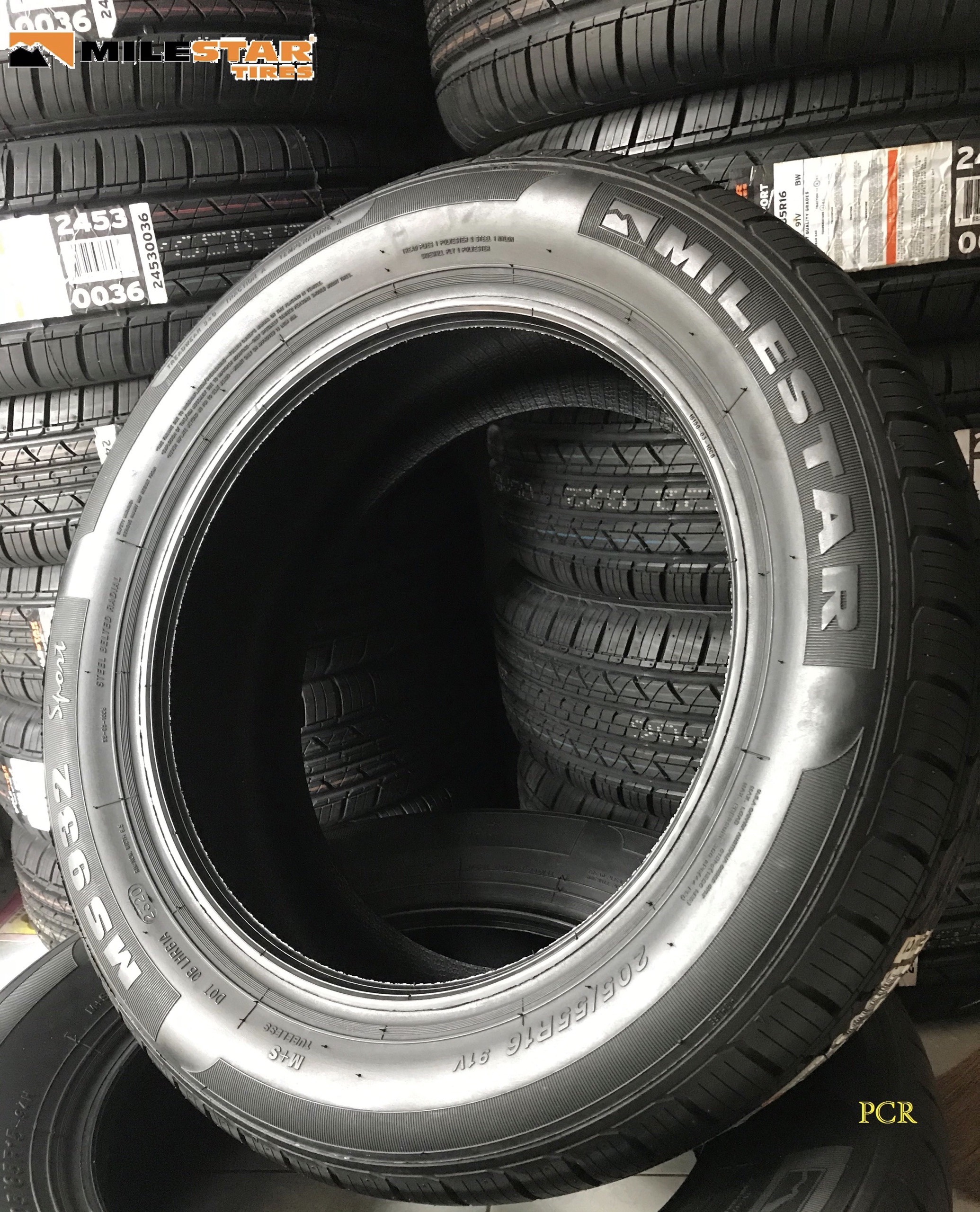Lốp xe 205/55R16 lắp choxe Xpander, Cruze, Altis, Stagazer, Civic... MILESTAR -Thương hiệu tiêu chuẩn Mỹ. TOP 1 BÁN CHẠY advenza