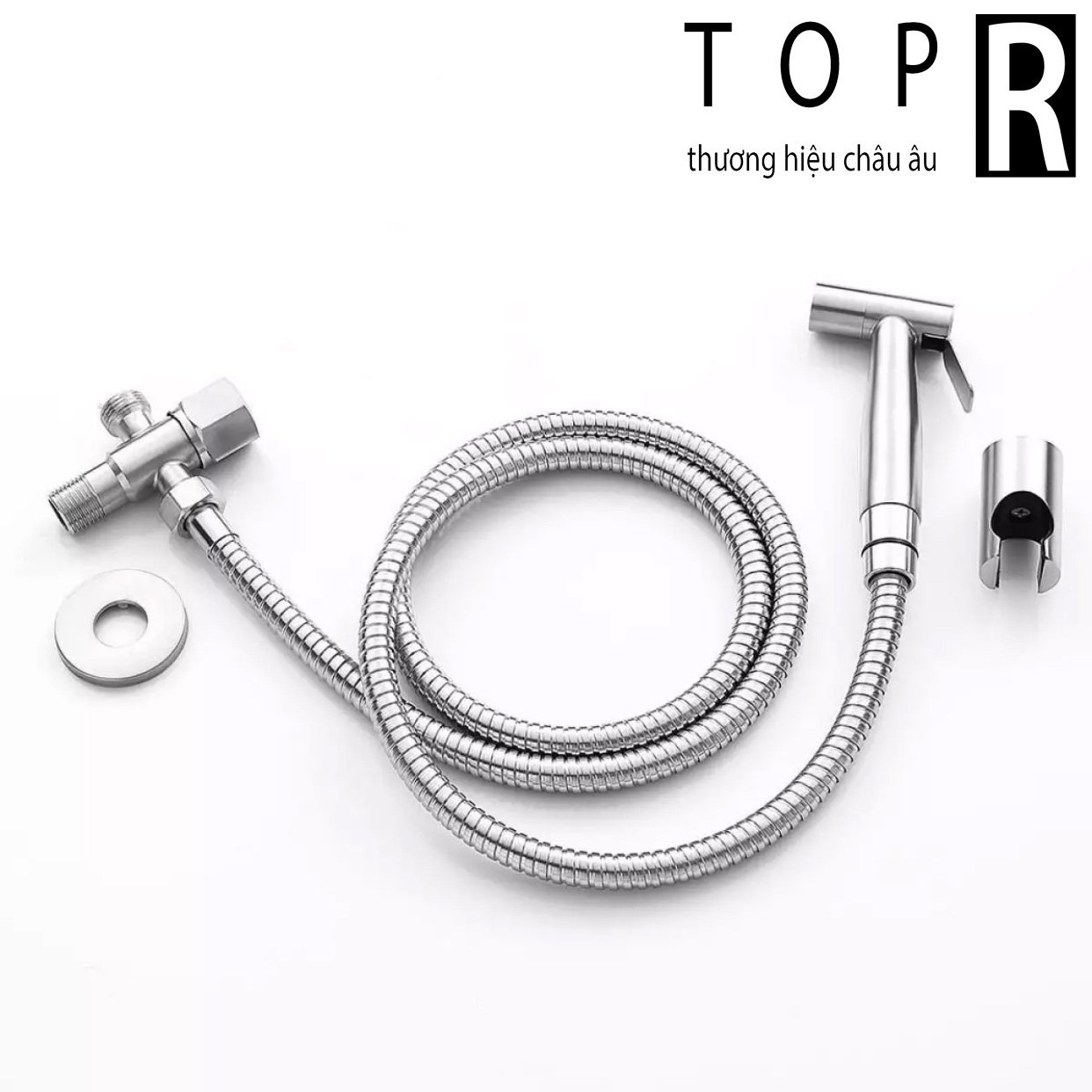 Vòi xịt vệ sinh inox, vòi xịt bồn cầu inox 304 - Sang trọng, lịch sự