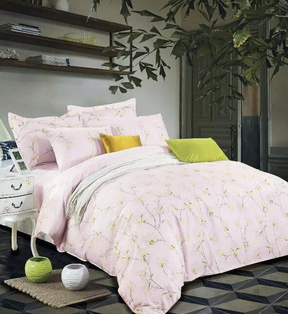 Bộ ga gối drap giường 100% cotton sợi bông Hàn Quốc Julia 232, chất liệu 100% cotton sợi bông tự nhiên, không pha nilon, tạp chất, mềm mại, mịn màng tuyệt đối