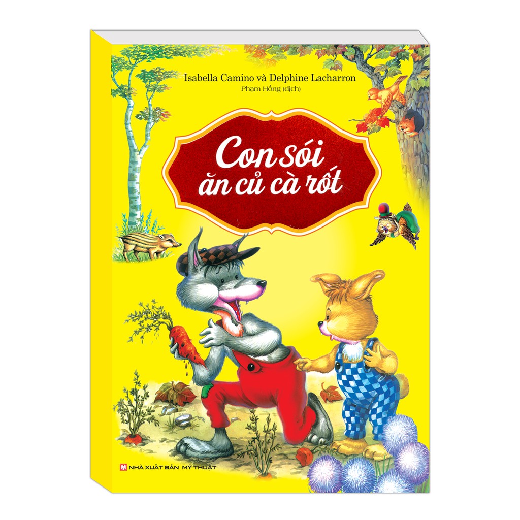 Sách - con sói ăn củ cà rốt
