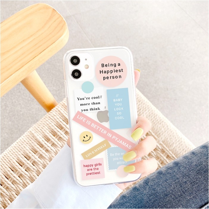 ( XẢ HÀNG ) Ốp lưng IP chống ố, trong suốt Better Life 6/6s/6plus/6splus/7/7plus/8/8plus/X/Xs/XsMax/11/11promax/12/12pro/12promax