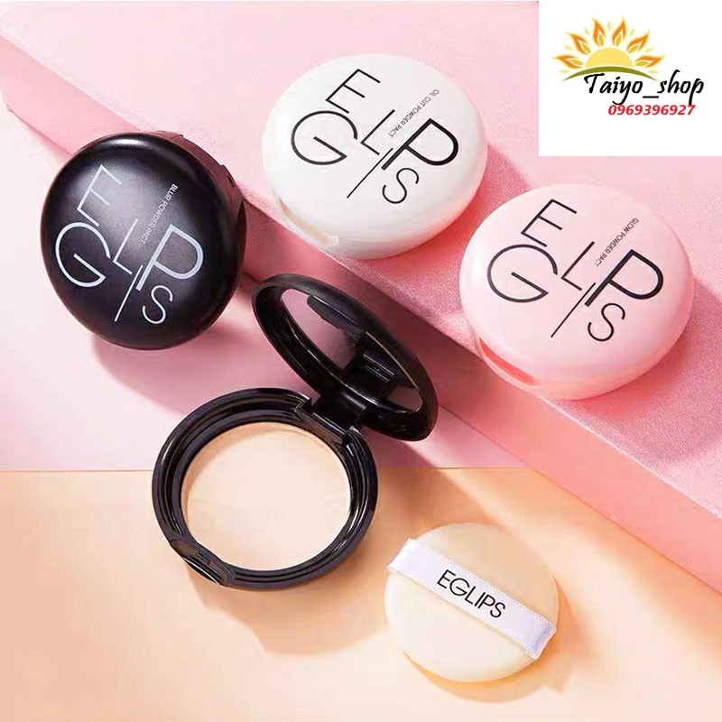 Phấn Phủ Tạo Độ Bóng Hồng Hào Làn Da Eglips Glow Powder Pact Pink