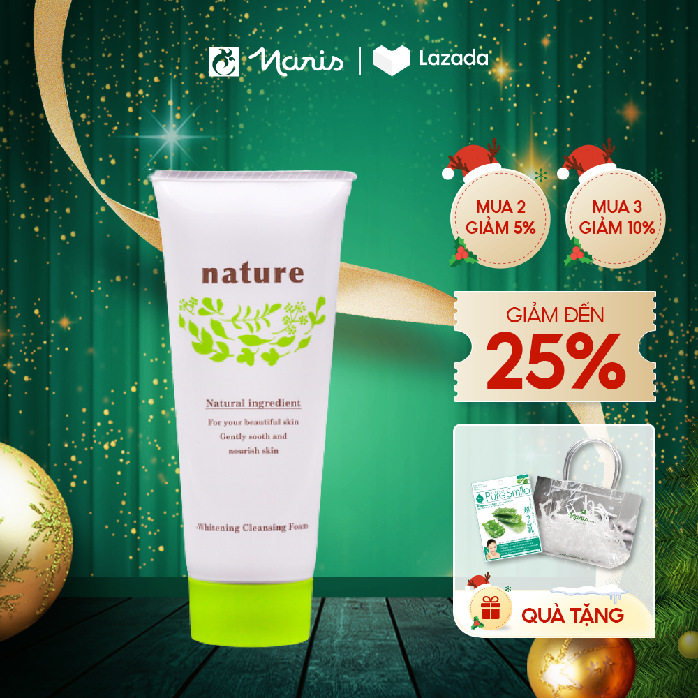 Sữa rửa mặt Naris Nature Whitening