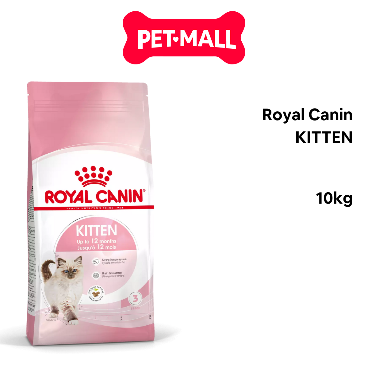 10kg - thức ăn mèo royal canin kitten petmall