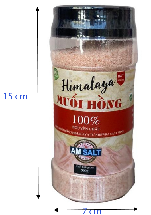 Himalaya pink salt 500g - fine grain