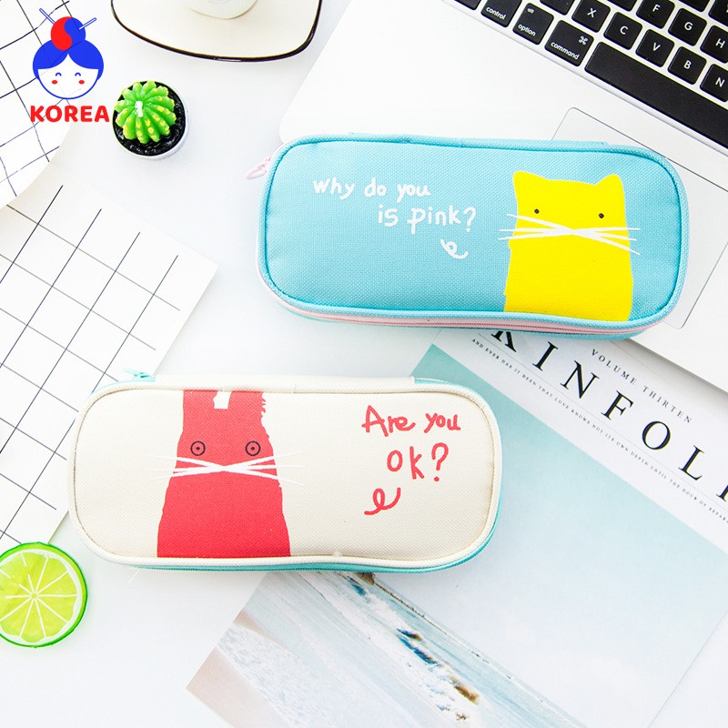 Bóp hộp bút đựng viết hình gấu đáng yêu