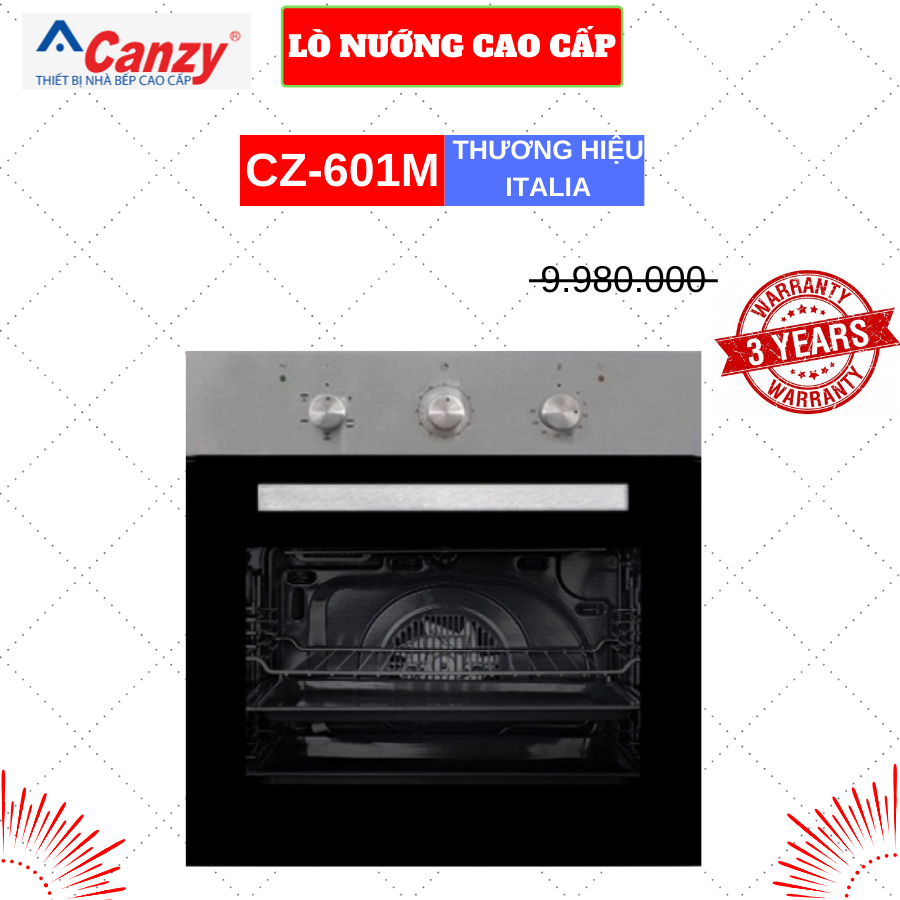 Lò nướng canzy cz 601m - hàng chính hãng