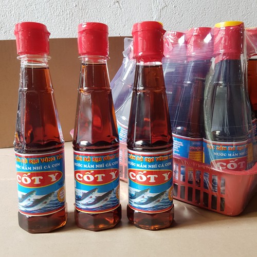 Combo 2 chai - nước mắm nhỉ cá cơm truyền thống sạch atvstp . nước mắm cốt y