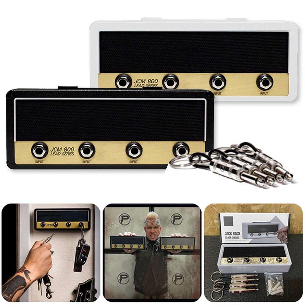 Giá treo chìa khóa cho marshall jack ii móc khóa guitar jcm800 móc giữ chìa khóa amp cho guitar móc gắn tường với bộ khuếch đại 4 móc khóa