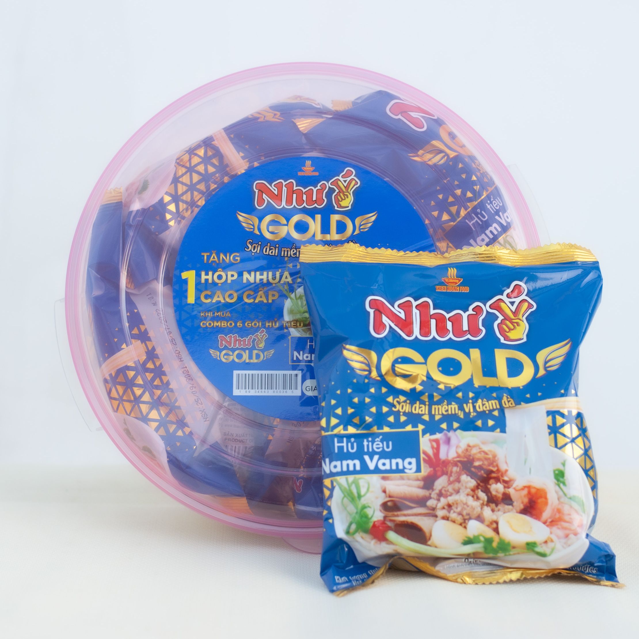 6 gói hủ tiếu cao cấp ( tặng thố nhựa) hủ tiếu nam vang Gold