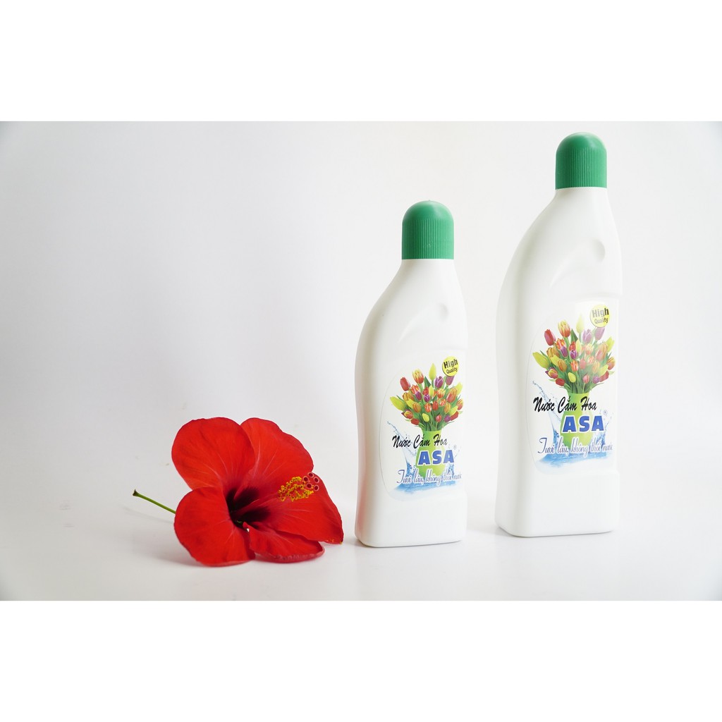 Nước Cấm Hóa Asa 400ml giúp hoa tươi lâu và giữ màu hoa tốt hơn