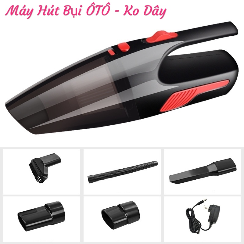 Máy hút bụi mini cầm tay, máy hút bụi KHÔNG DÂY PIN SẠC 220V - công suất 120w, máy hút bụi mini, máy hút bụi gia đình - Phan Thị - Đông Anh