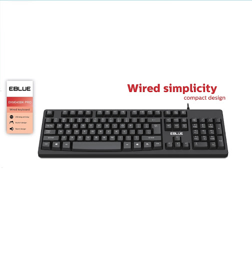 Bàn phím máy tính chuyên game cổng usb keyboard eblue 046bk bàn phím dành cho game thủ