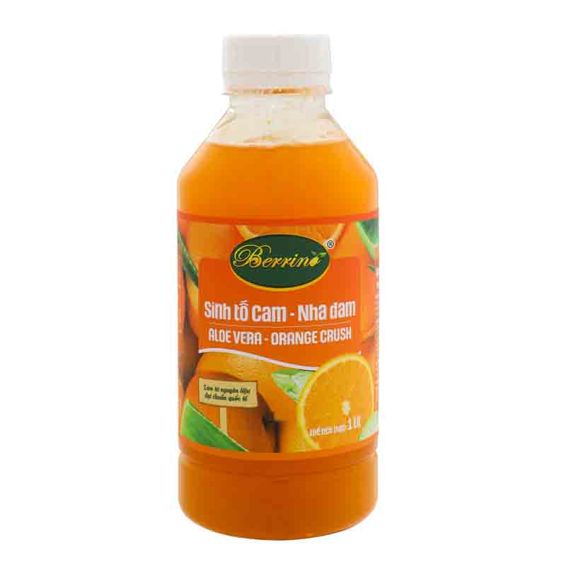 Sinh tố Berrino Cam nha đam chai 1L