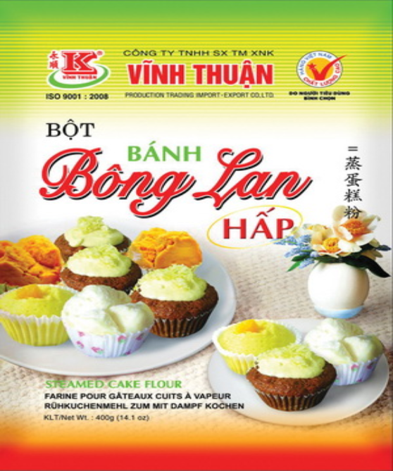 Bột bánh bông lan hấp Vĩnh Thuận 400g Giá Tốt